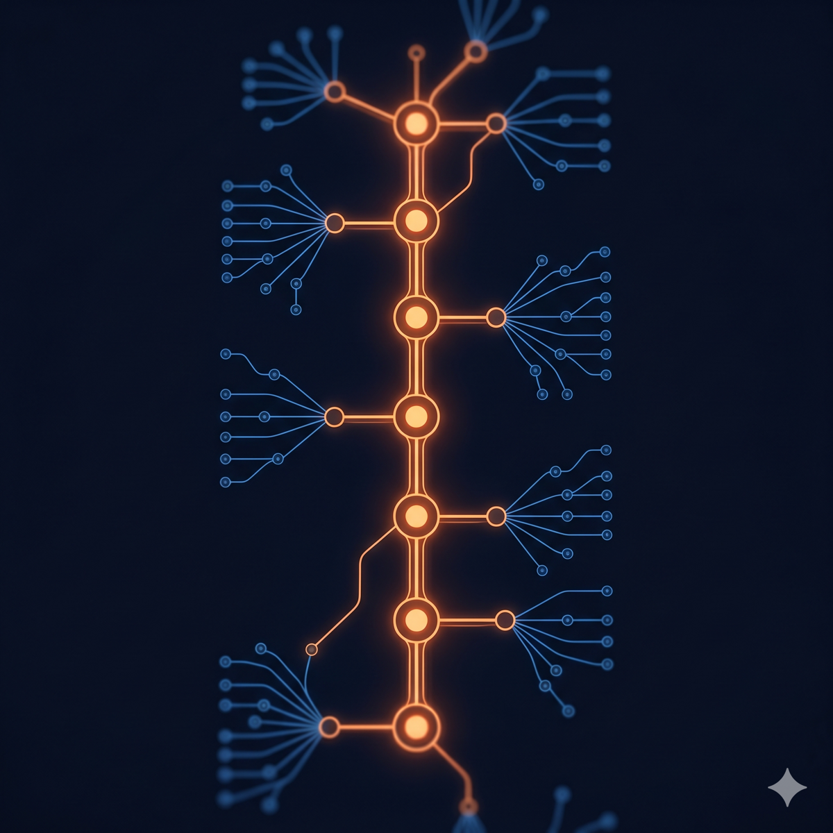 Signal graph visualization showing identity resolution across interconnected data nodes