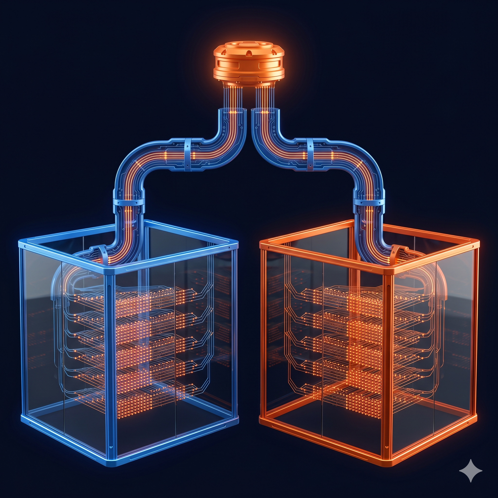Multi-environment delivery — data pipelines branching to client and agency environments