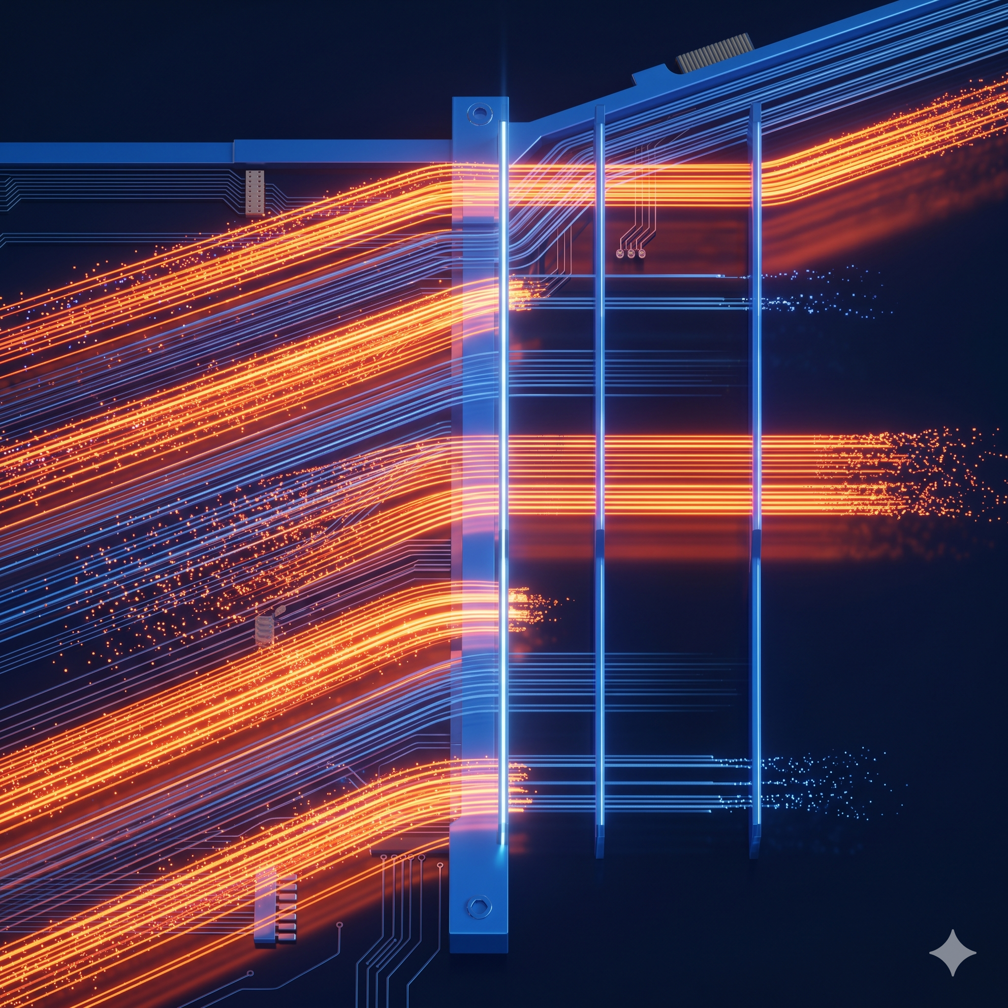 Machine-speed bidding evaluation — data streams being scanned and selected at velocity